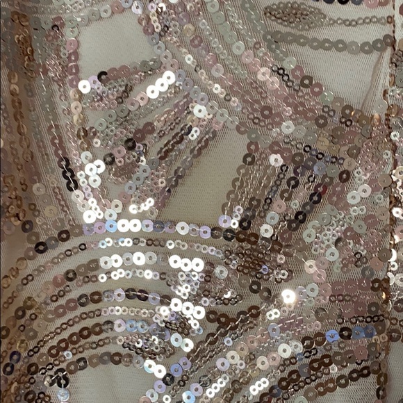 Jun & Ivy Pink Sequin Skirt - Picture 5 of 5